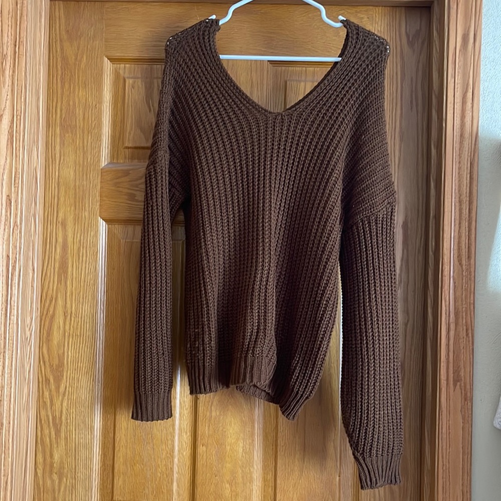 SHEIN Off The Shoulder Sweater